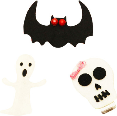 

Dchica Scary Halloween Special Alligator Hair Accessory Set(Multicolor)