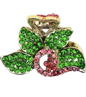 

B-Fashionable Four Petal Hair Claw(Green)
