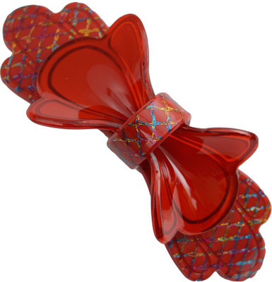 

Taj Pearl Designer Hair Clip(Red)