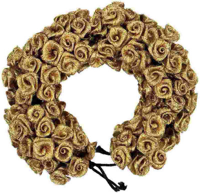 

AmberRoze Thin and elastic Braid Extension(Gold)