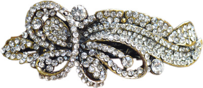 

Juhi Creations BRW11 Hair Clip(Bronze, White)