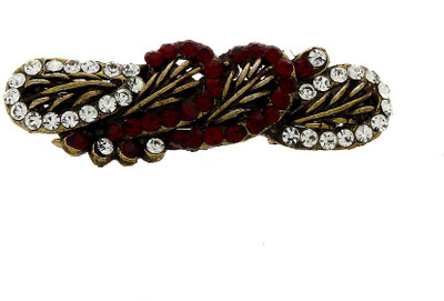 

Anuradha Art Stylish Hair Clip(Red, White)