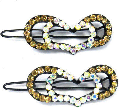 

SPM Pair Of Elegant New Hairclips74 Hair Clip(Multicolor)