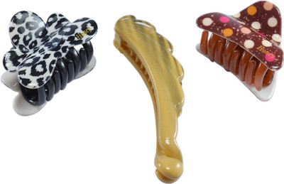 

Saamarth Impex SI-3607 Hair Claw, Banana Clip(Multicolor)