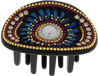 

Anuradha Art Stylish Hair Clip(Gold, Pink)