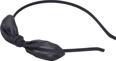 

Aaishwarya Sober Black Bow Women Hair Band(Black)