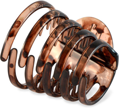 

Sarah Plastic Clutcher Hair Claw(Brown)