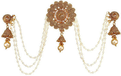 

9blings Bridal Ravishing Collection Hair Accessory Set(Gold)