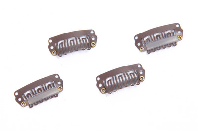 

Krome Snap Clips Brown 28 mm Hair Clip(Brown)
