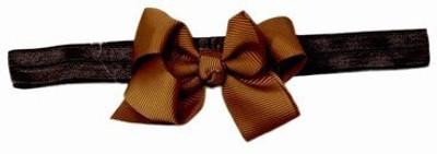 

Pink & Blue India Fashionable Hair Bow with Soft Lace Head Band(Beige)