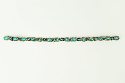 

Pink Pewter Authentic "Camila" Turquoise Stretchband Hair Pin(Multicolor)