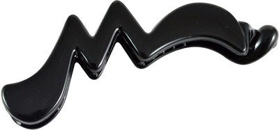 

Sarah Curvilinear Banana Clip(Black)