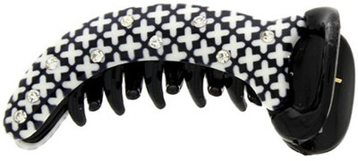 

Anuradha Art BN-140 Banana Clip(White, Black)