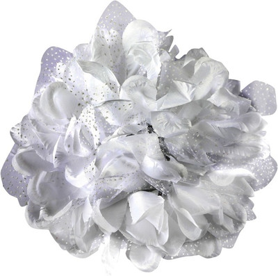 

Tara FLOWER JAW TYPE Hair Clip(White)
