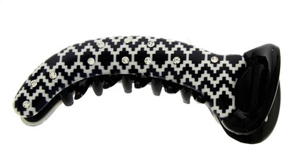 Anuradha Art BN-131 Banana Clip(White, Black)