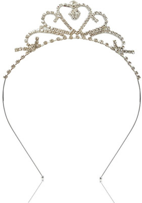 

Young & Forever Wedding Prom Pageant Bridesmaids Tiara Hair Band(Silver)
