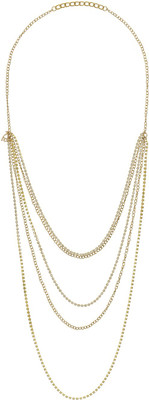 

Hair Drama Company Eva Halo-Clearcrystal Hair Chain(Gold)