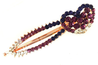 

Anmita AT-373-PURPLE Hair Clip(Purple)