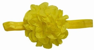 

Pinkblueindia Toddlers Designer Net Flower Head Band(Yellow)