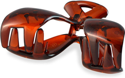 

Sarah Plastic Clutcher Hair Claw(Brown)