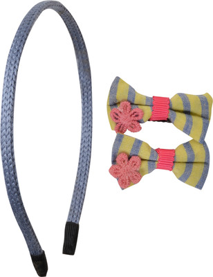 

Sagunya stylish Hair Accessory Set(Grey)