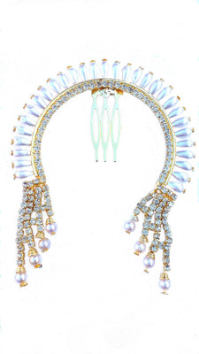 

BinnG shinners Hair Pin(Gold, White)