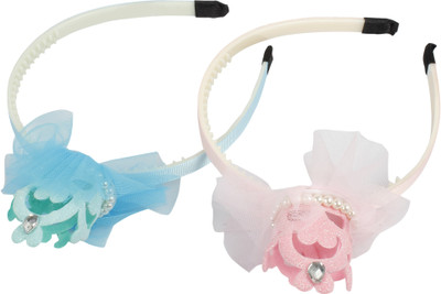 

Muchmore Baby Girl Knot Ribbon Hair Band(Multicolor)