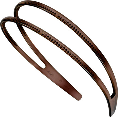 

Sarah Double layer Hair Band(Brown)