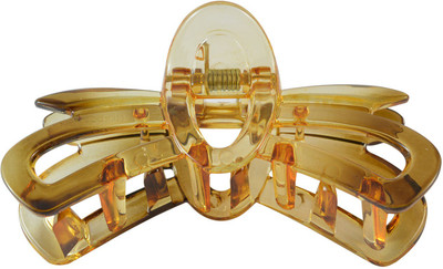 

Sarah Plastic Hair Clutcher for Women - Yellow Hair Clip(Yellow)
