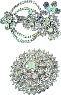 

Mansiyaorange Desginer Latest Fancy Premium Mix Combo Range Hair Pin Hair Clip(Multicolor)