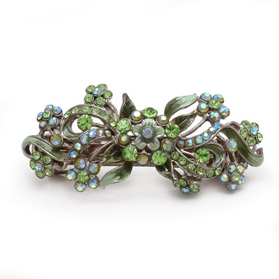

Be You Green Stones Meena Work Hair Clip(Green)