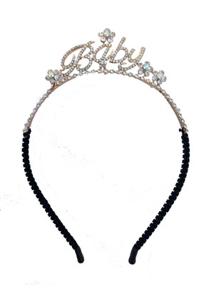 

BinnG baby Hair Band(Black, Gold)