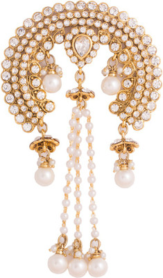

Grace Jewels TRADITIONAL HAIR PIN Hair Pin(White, Yellow)