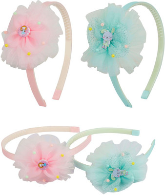 

Muchmore Baby Girl Knot Ribbon Hair Band Pack of 2 Hair Band(Multicolor)