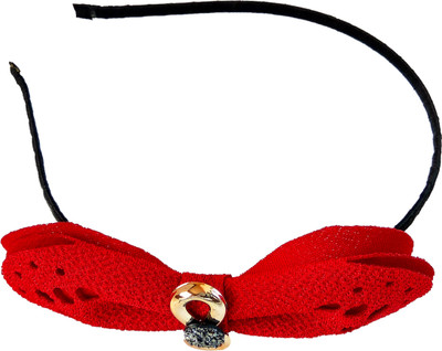 

Trendy Nuts Fabricated Butterfly Hair Band(Multicolor)