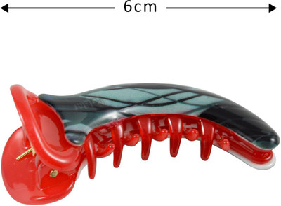 

Sarah Strip Print Hair Clip(Multicolor)