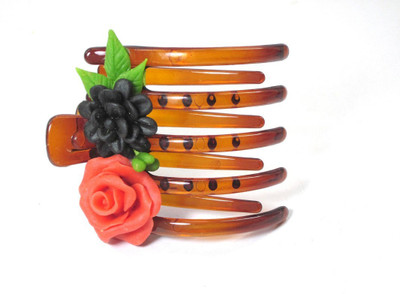 

Advance Hotline Porcelain clay work fancy banana clip Banana Clip(Multicolor)