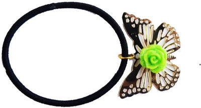 

Bows Are Wows Thin Elastics Rubber Band(Black, Gold)