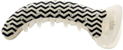 

Anuradha Art BN-136 Banana Clip(White, Black)