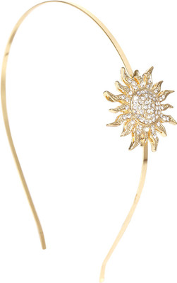 

Blueberry Sun Motif Hair Band(Gold)