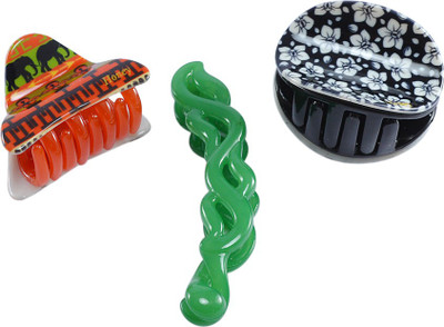 

Saamarth Impex SI-3559 Hair Claw, Banana Clip(Multicolor)