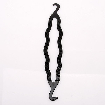 Abhika Studio Hair Twist Styling Clip Bun(Black)