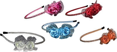 

Yashasvi Floral Style band Hair Accessory Set(Multicolor)