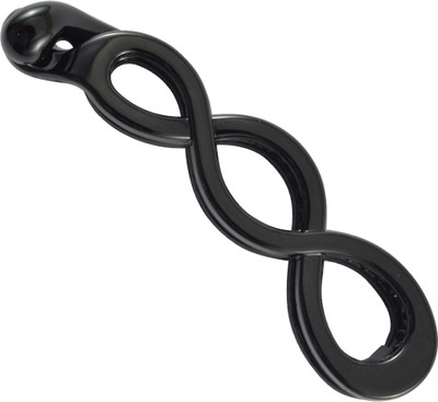 

Sarah Oval Design Hair Claw(Black)
