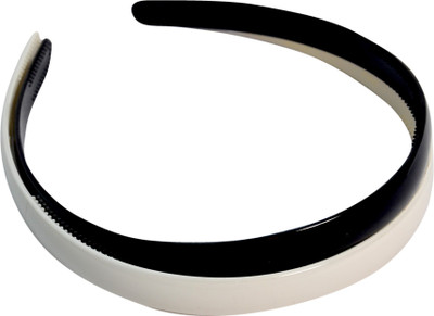 

Aparshi Combo Pack of 2 Wide Hairbands ( Black and White) Hair Band(Multicolor)