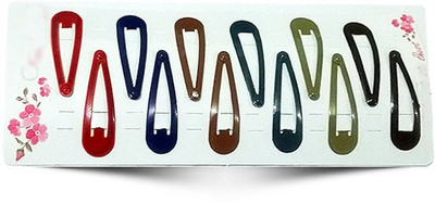 

Best & Lowest Tik Tak Hair Pins Small - Set Of 6 Multicolor Peers Tic Tac Clip(Multicolor)