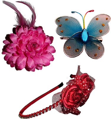 

Anokhi Ada Floral Tic-Tac Hair Accessory Set(Multicolor)