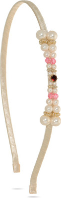 

Sparkle Street Pearl Creeper Hair Band(Pink, Red, White)
