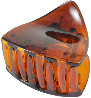 

Sarah Solid Triangle Small Hair Claw(Brown)