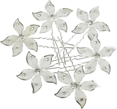 

Muchmore Gorgeous Beautiful Style Fashion For Women Jewelry Hair Clip(White)